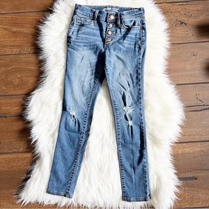Old Navy High Rise Rockstar Super Skinny Jeggings